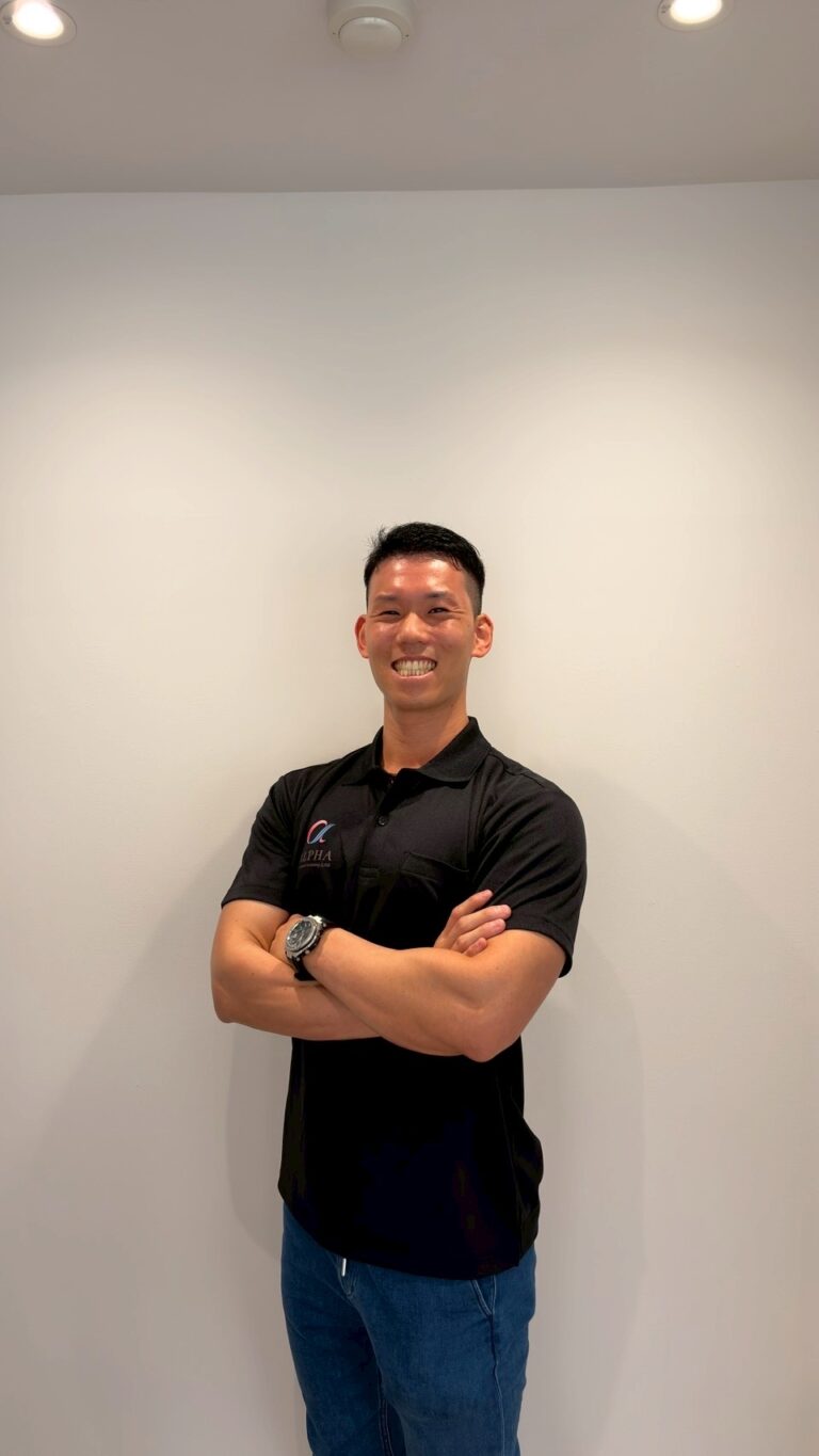 京都・烏丸御池のパーソナルジム α Personal Training LAB代表 丹下翔太